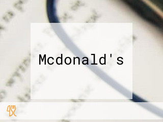 Mcdonald's