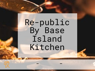 Re-public By Base Island Kitchen